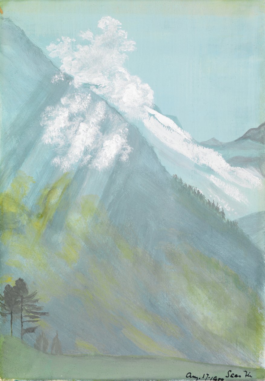 Saas-Fee, Switzerland by Edward Clifford
