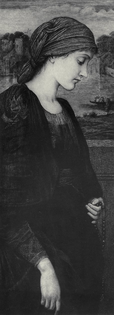 Flamma Vestalis, c.1887 by Edward Coley (after) Burne Jones