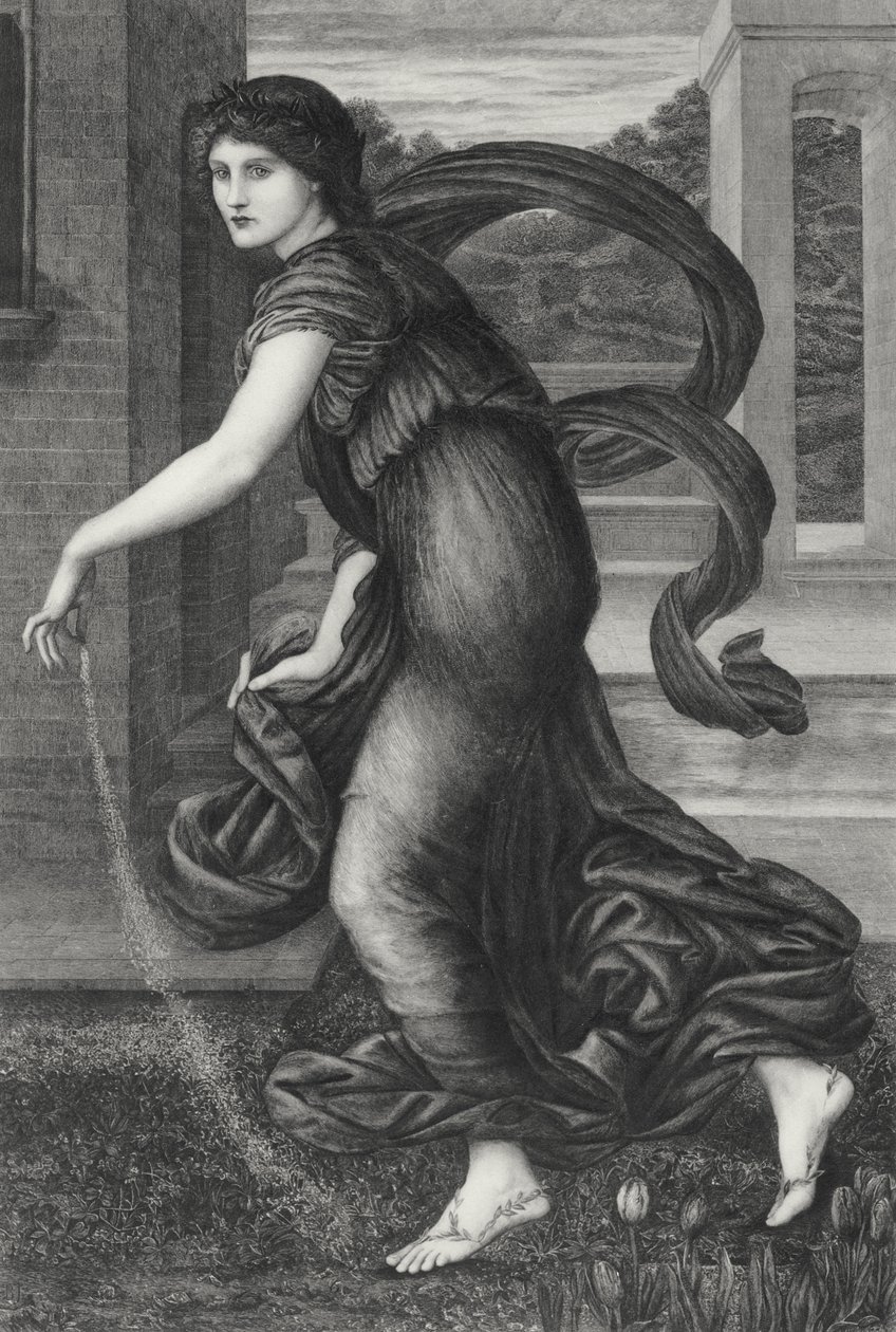 Spring by Edward Coley (after) Burne Jones