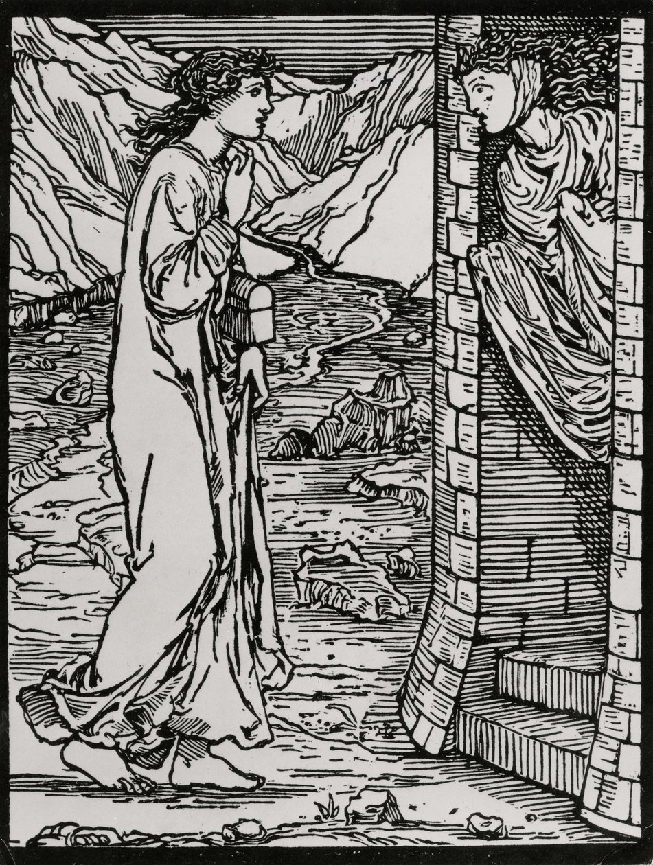 The Speaking Tower by Edward Coley (after) Burne Jones