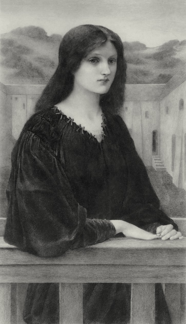 Vespertina Quies by Edward Coley (after) Burne Jones