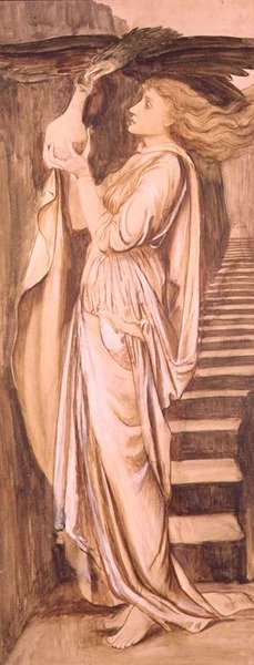 Psyche by Edward Coley Burne Jones