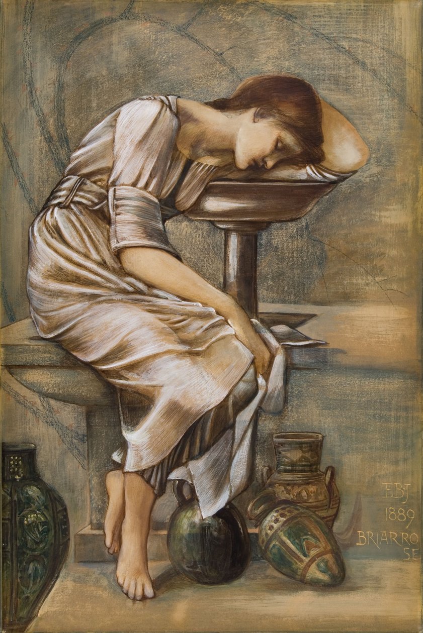 Study for the Briar Rose Series by Edward Coley Burne Jones