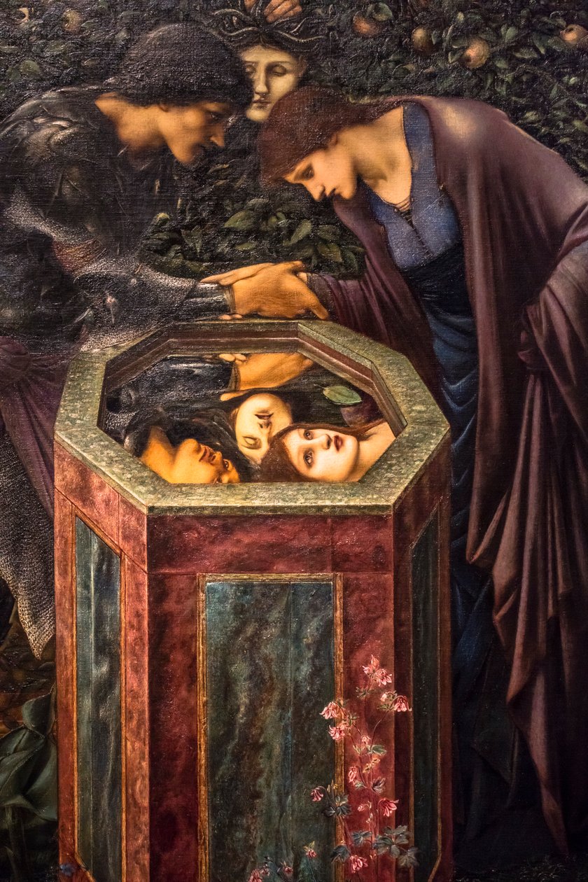 The Baleful Head by Edward Coley Burne-Jones