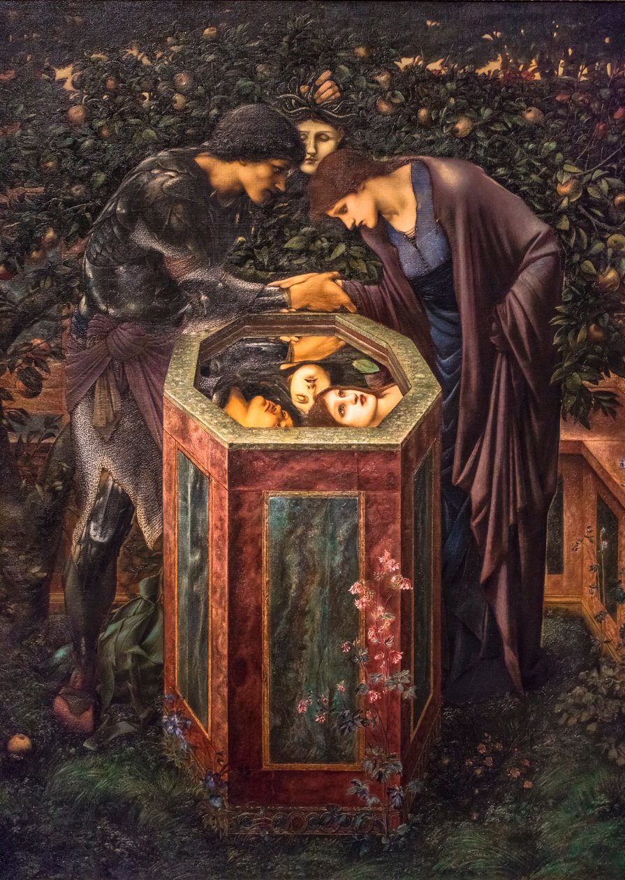 The Baleful Head by Edward Coley Burne-Jones