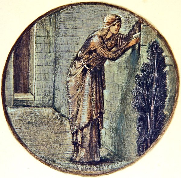 The Flower Book: Wall Tryst by Edward Coley Burne Jones