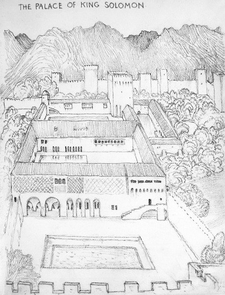 The Palace of King Solomon by Edward Coley Burne Jones
