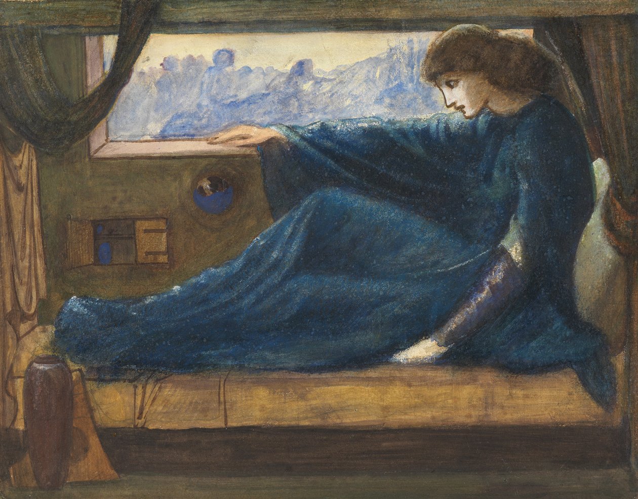 Dorigen of Bretagne by Edward Burne Jones