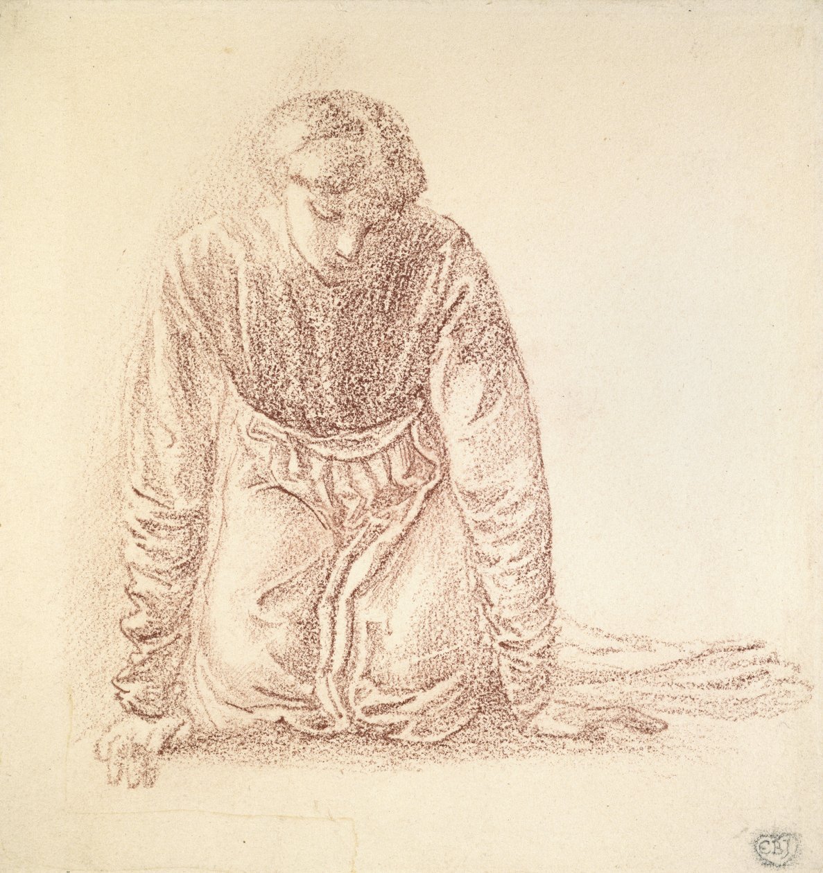 Kneeling Figure of a Woman by Edward Burne Jones