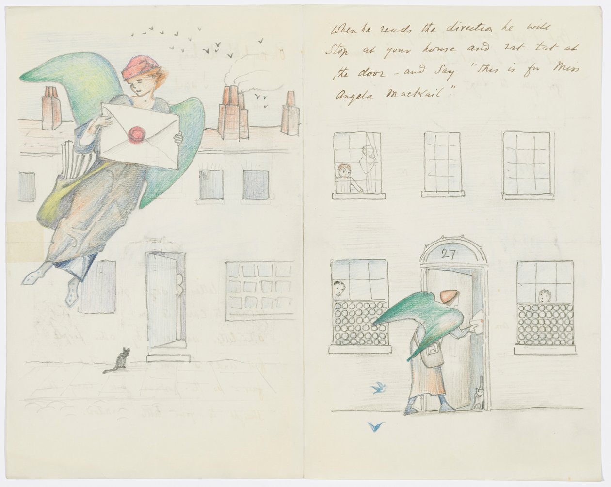 Letter to Angela Thirkell by Edward Burne-Jones