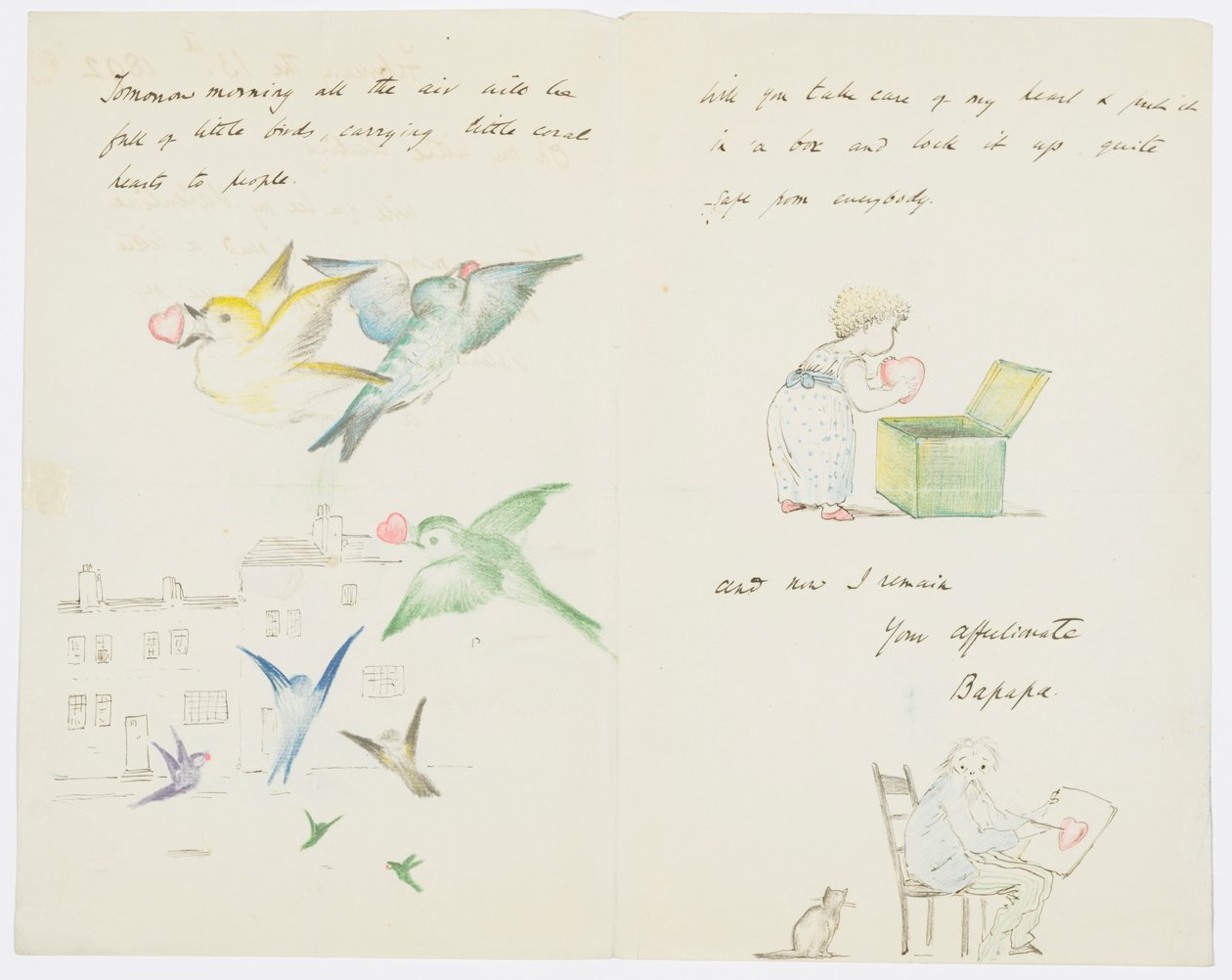 Letter to Angela Thirkell by Edward Burne Jones