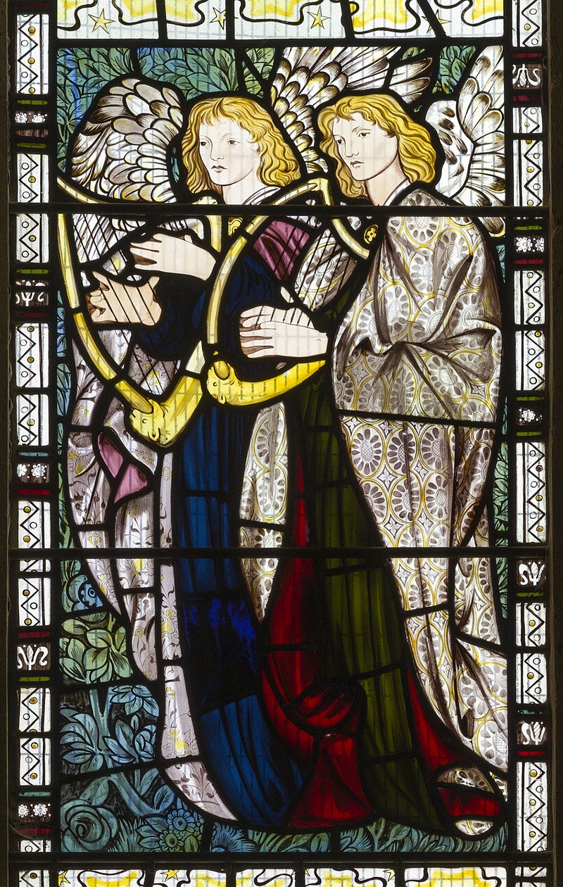 Musical Angels, 1865 by Edward Burne Jones
