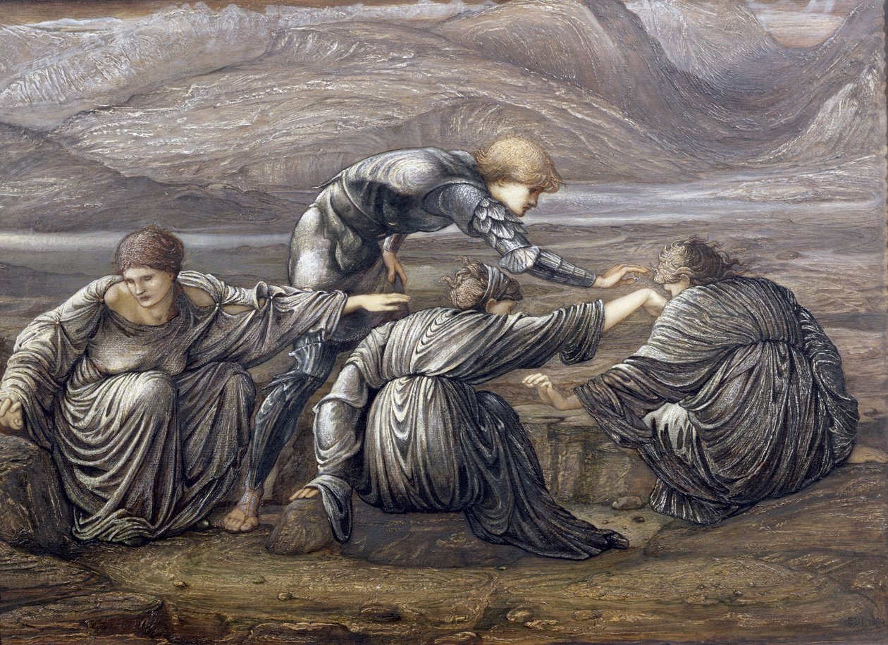 Study for Perseus and the Graiae, 1880 by Edward Burne Jones