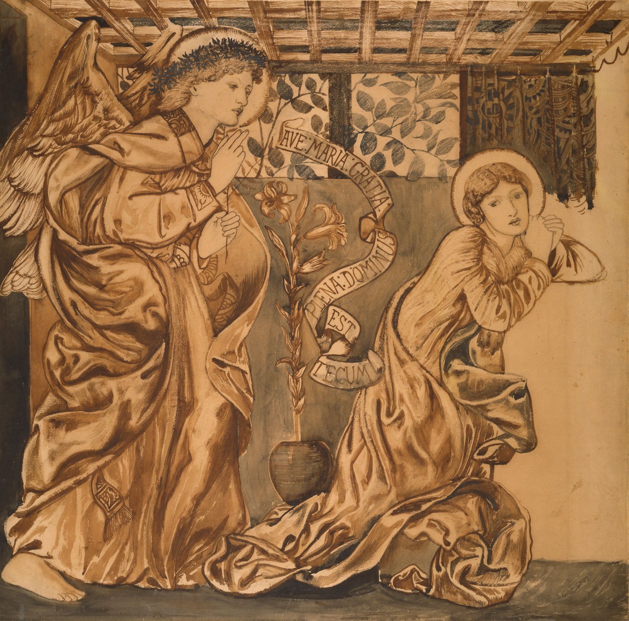 The Annunciation by Edward Burne Jones