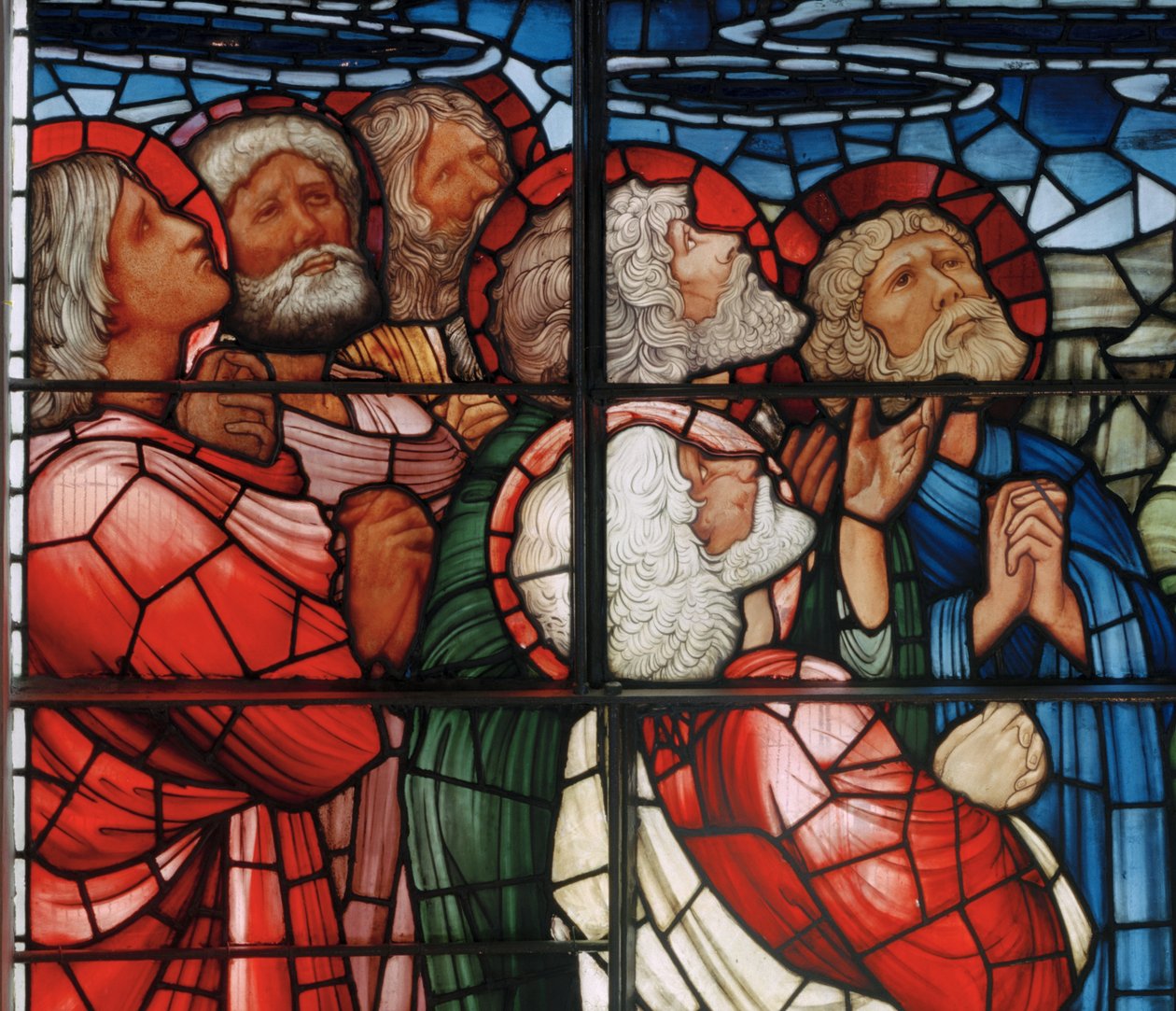 The Ascension Window (detail), 1885 by Edward Burne Jones