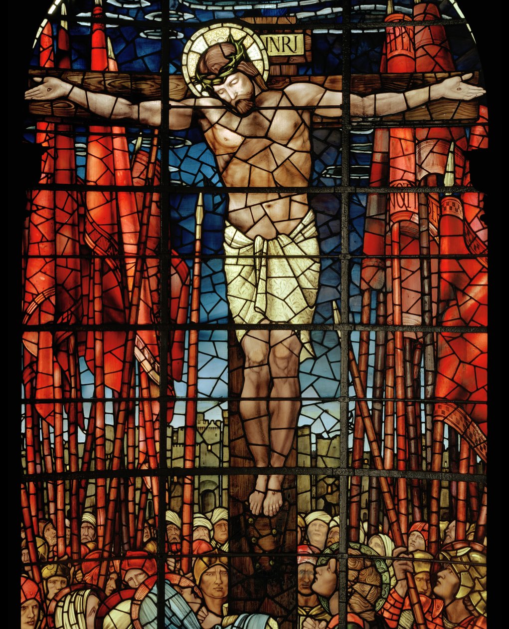 The Crucifixion Window (detail), 1888 by Edward Burne Jones