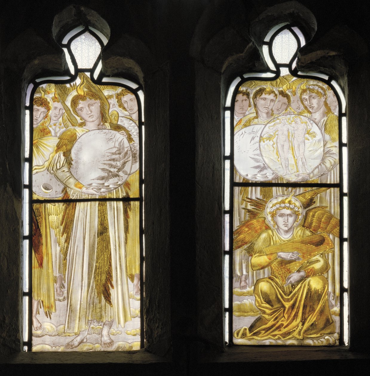 The Days Of Creation (detail) by Edward Burne-Jones