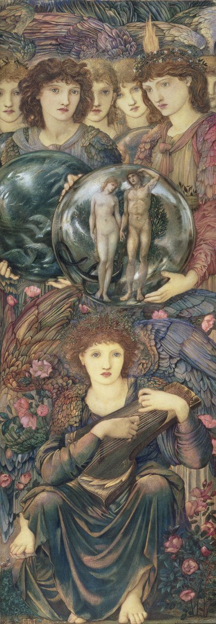 The Days of Creation: The Sixth Day by Edward Burne Jones