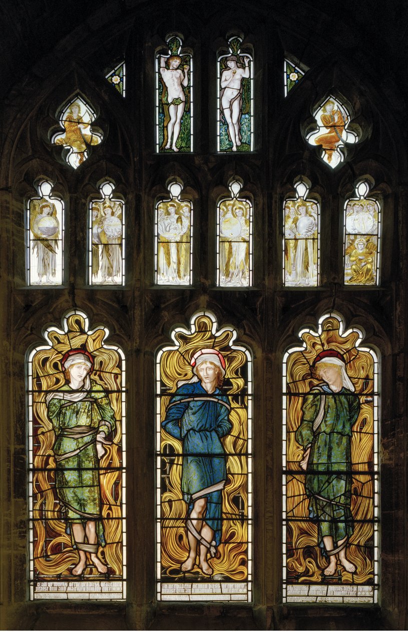 The Fiery Furnace by Edward Burne Jones