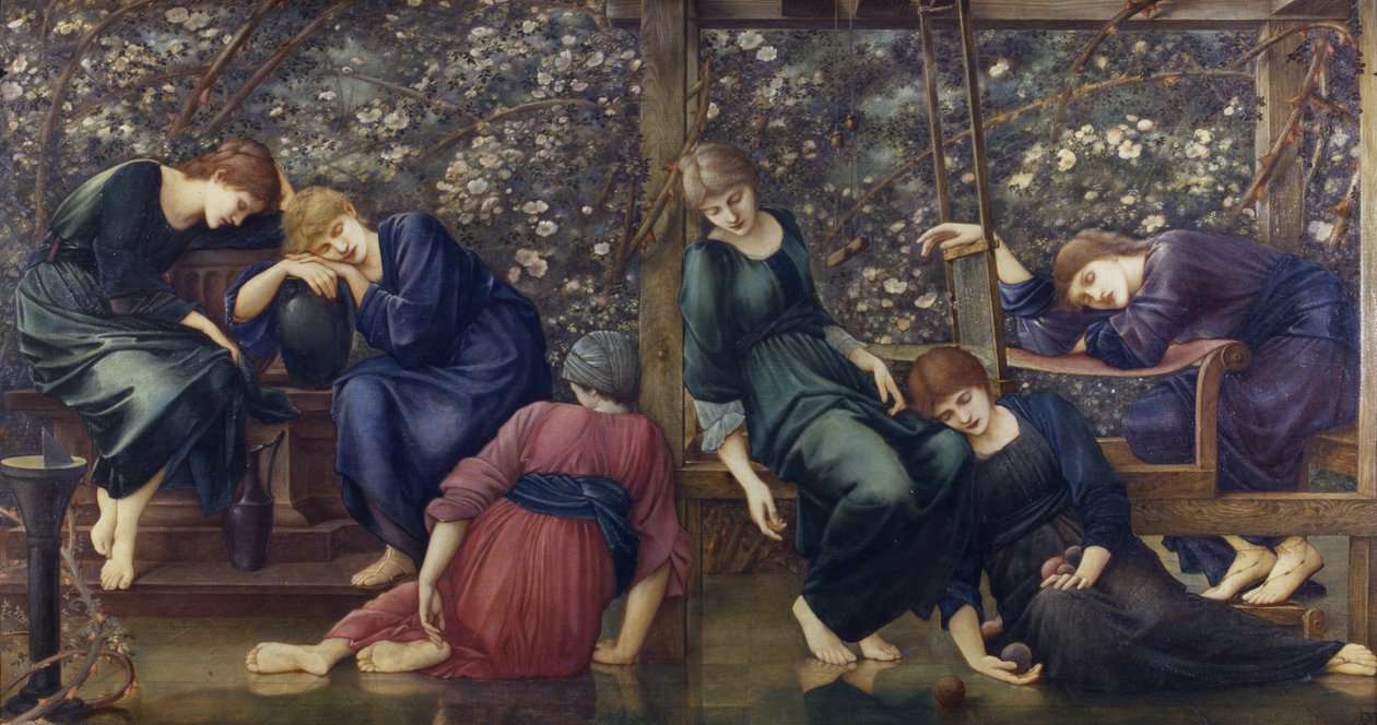 The Garden Court, from the Briar Rose Series by Edward Burne Jones