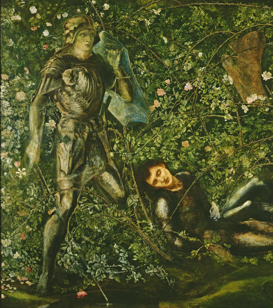 The Knights and the Briar Rose by Edward Burne Jones