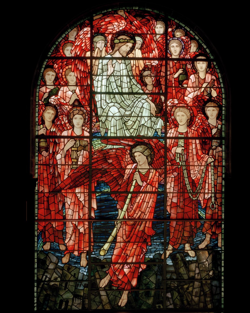 The Last Judgement Window (detail), 1897 by Edward Burne Jones