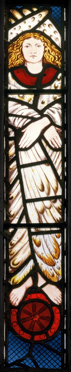 The New Jerusalem, Angel (detail) by Edward Burne Jones