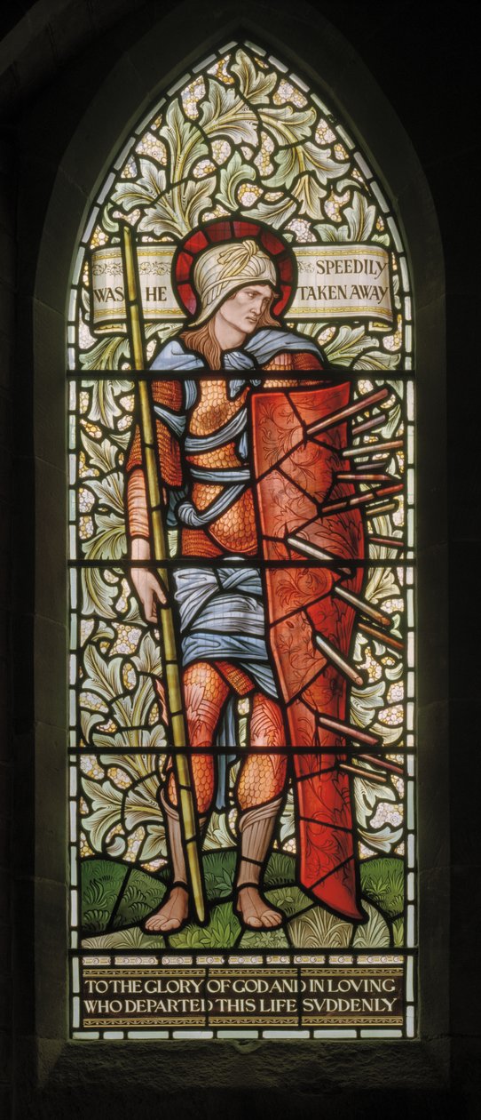 Fortitude by Edward Coley and Dearle Burne Jones