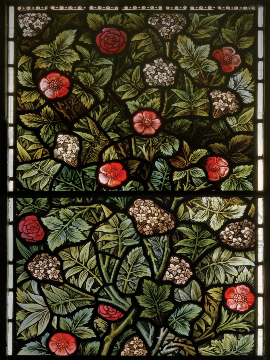 Foliage (detail) by Edward Coley and Dearle Burne Jones