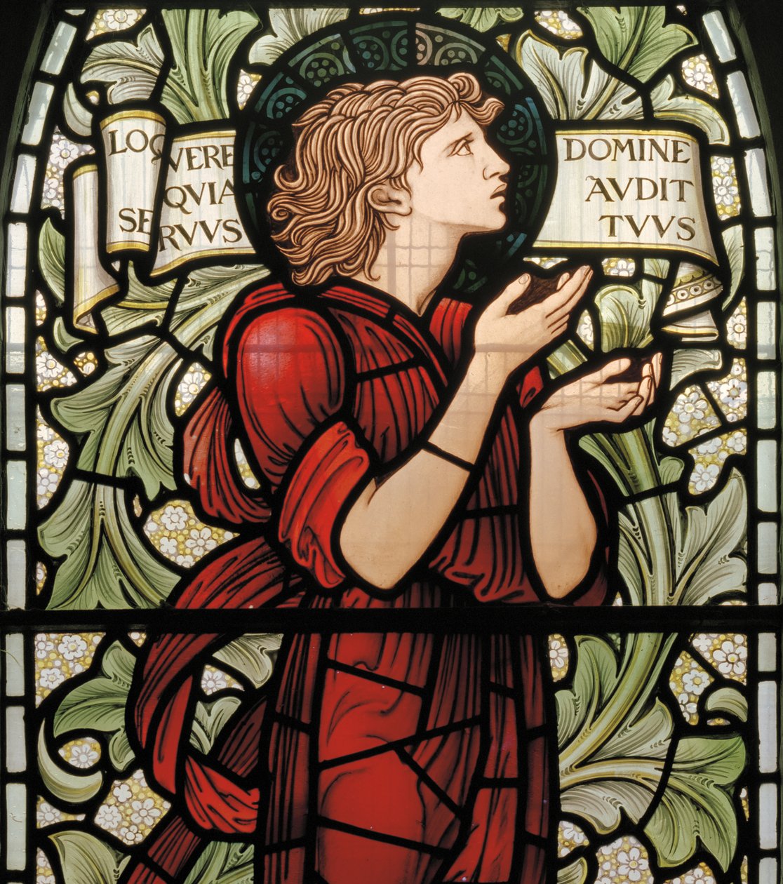 Samuel (detail) by Edward Coley and Dearle Burne Jones