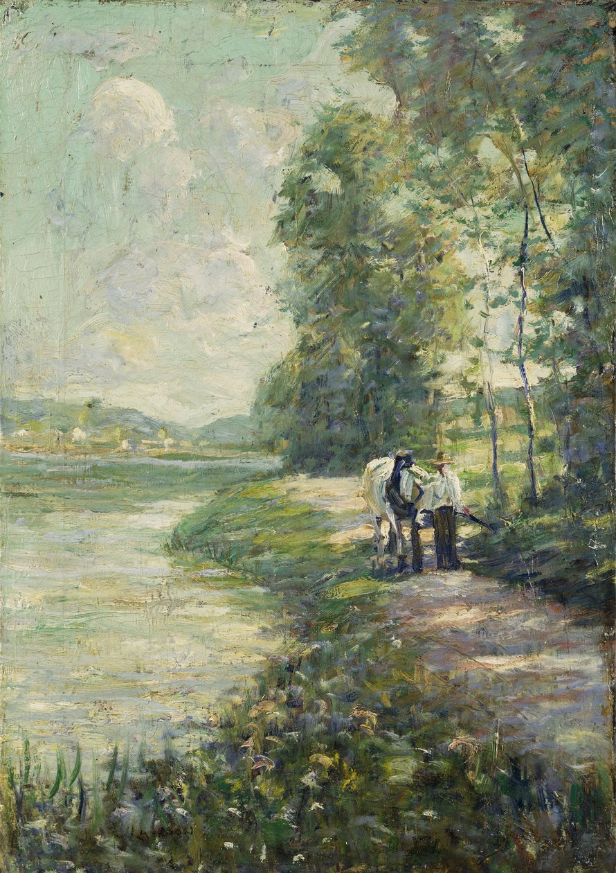 The White Boat by Edward Cucuel
