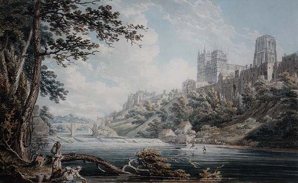 Durham Cathedral by Edward Dayes