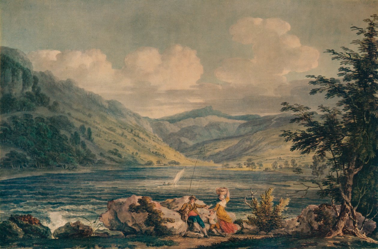 Hawes Water, Westmorland by Edward Dayes