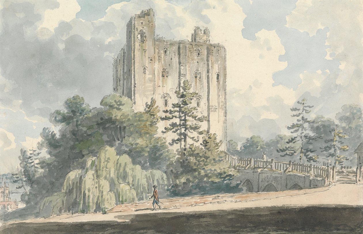 Hedingham Castle, Essex by Edward Dayes