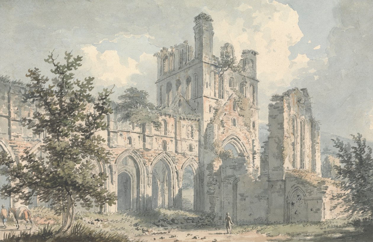 Llanthony Abbey, Monmouthshire by Edward Dayes