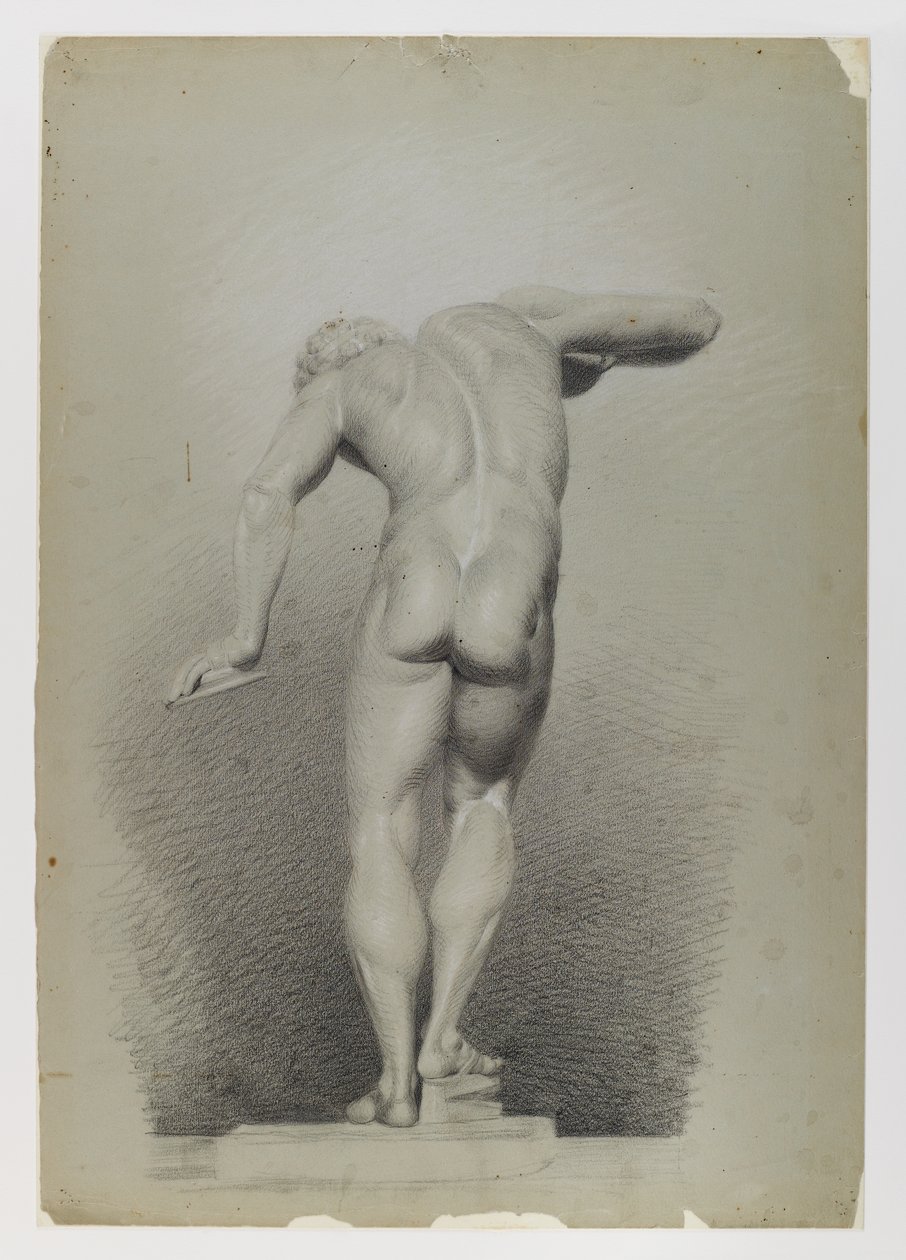 Nude Study, c.1848 by Edward Docker