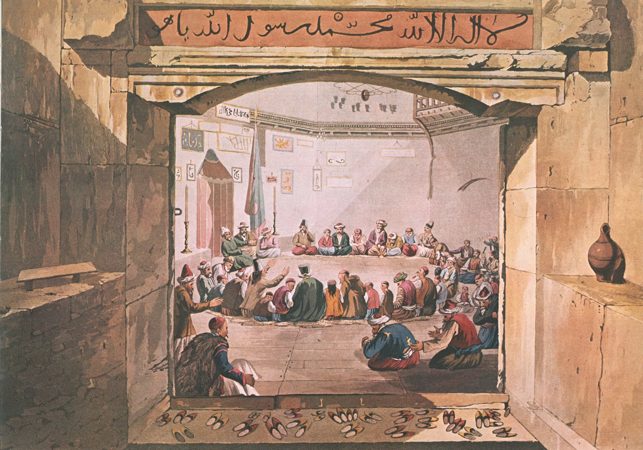 Dodwell Dervishes 1 by Edward Dodwell