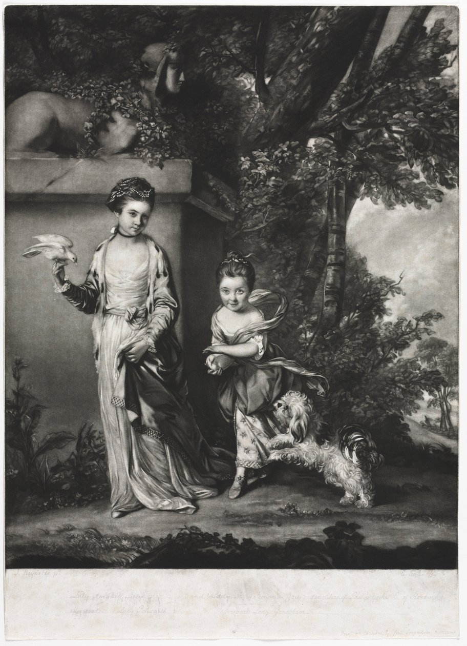 The Ladies Amabel and Mary Jemima Yorke by Edward Fisher