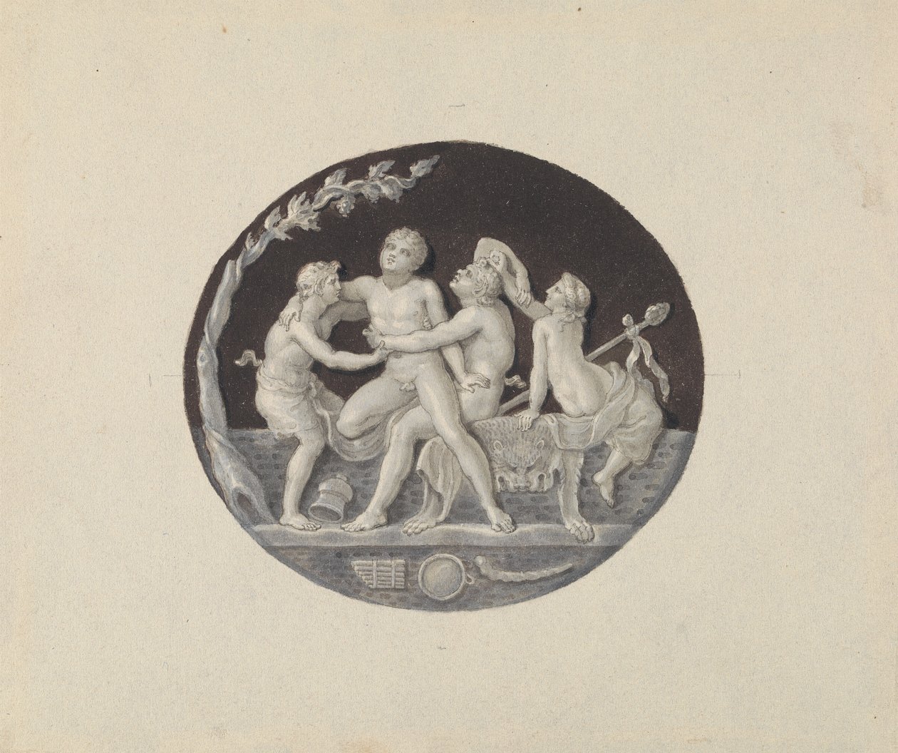 Bacchanalia by Edward Francis Burney