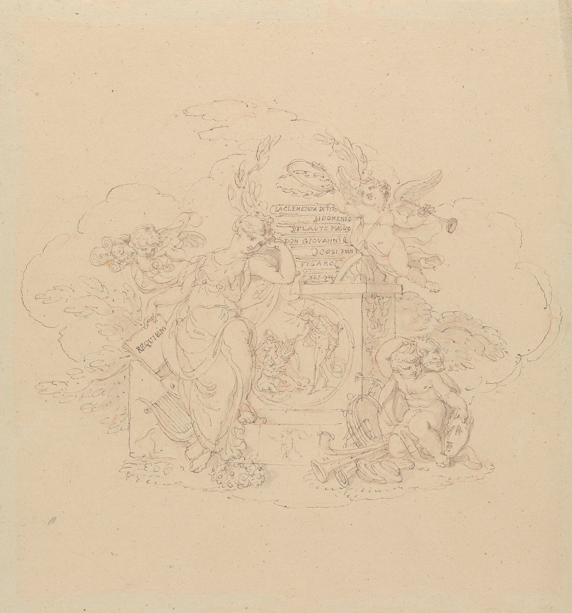 Designs for Illustrations to Mozart