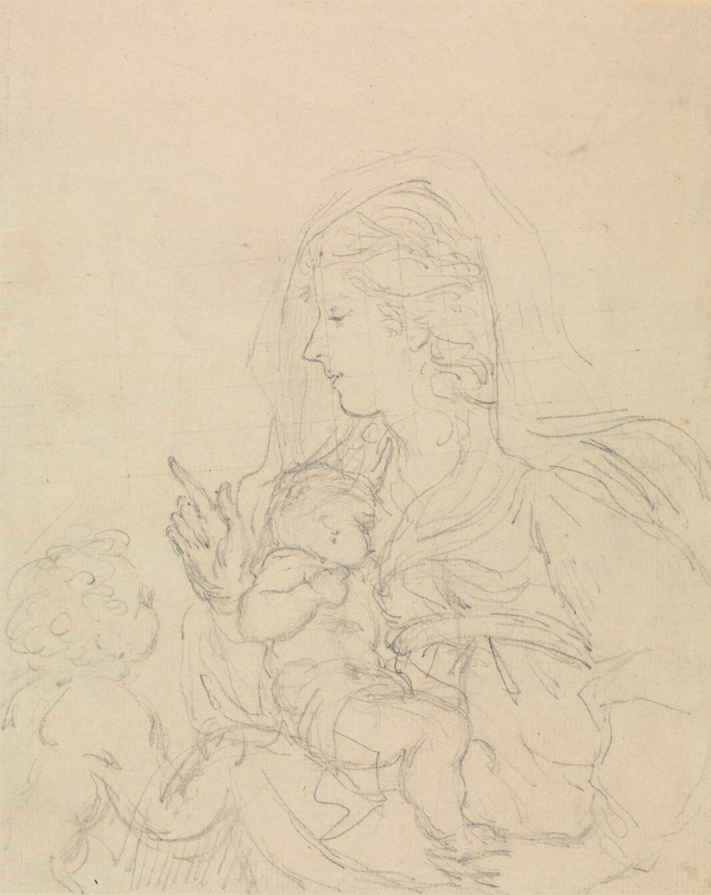 Madonna and Child by Edward Francis Burney
