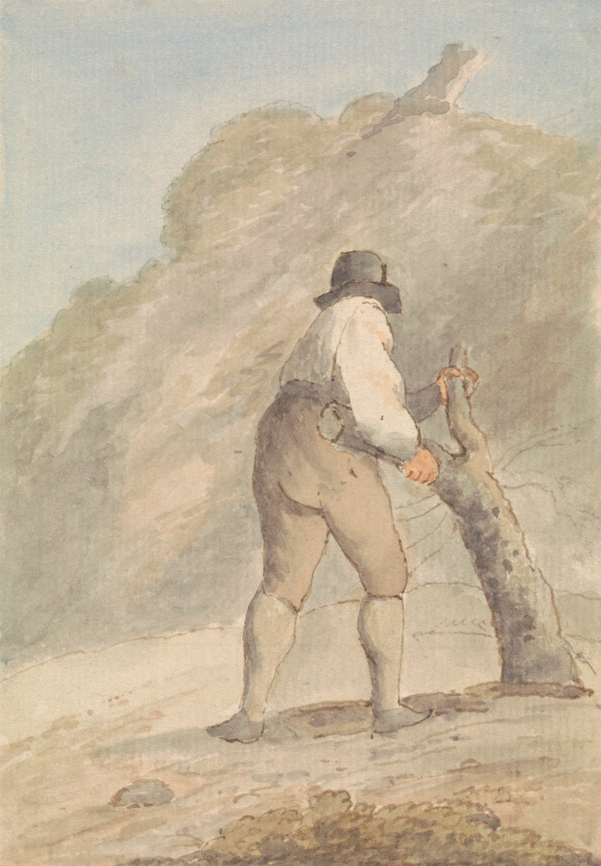 Woodsman by Edward Francis Burney