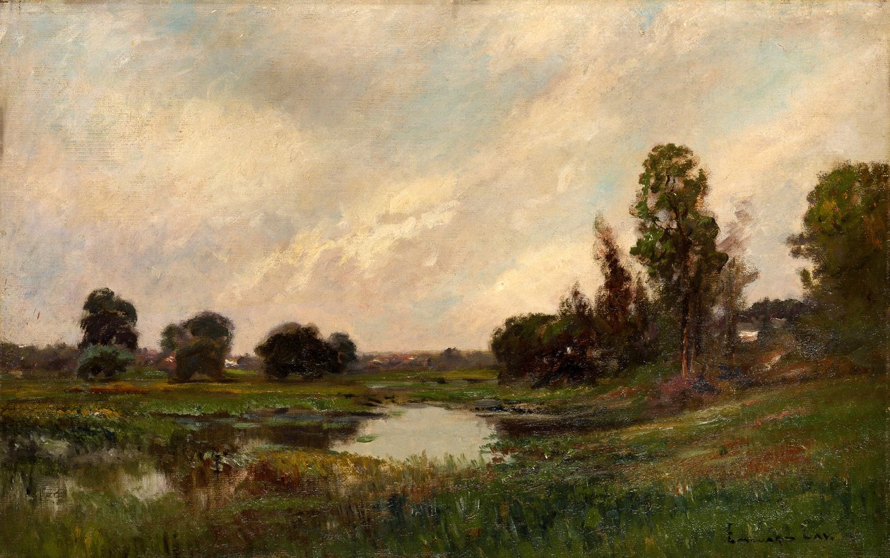 The River, Sound Beach, Connecticut, ca. 1870-1907 by Edward Gay