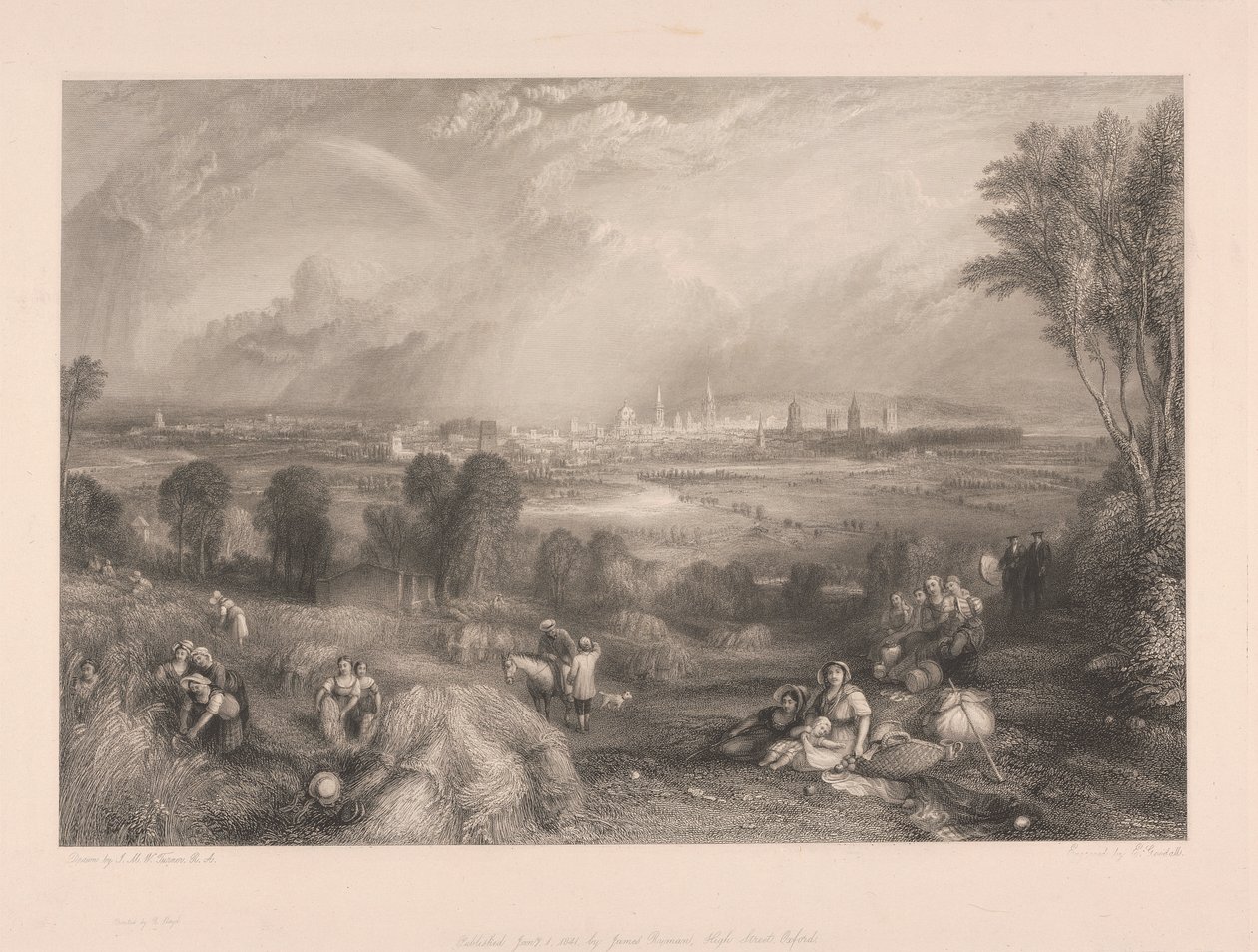 Oxford from North Hinksey by Edward Goodall