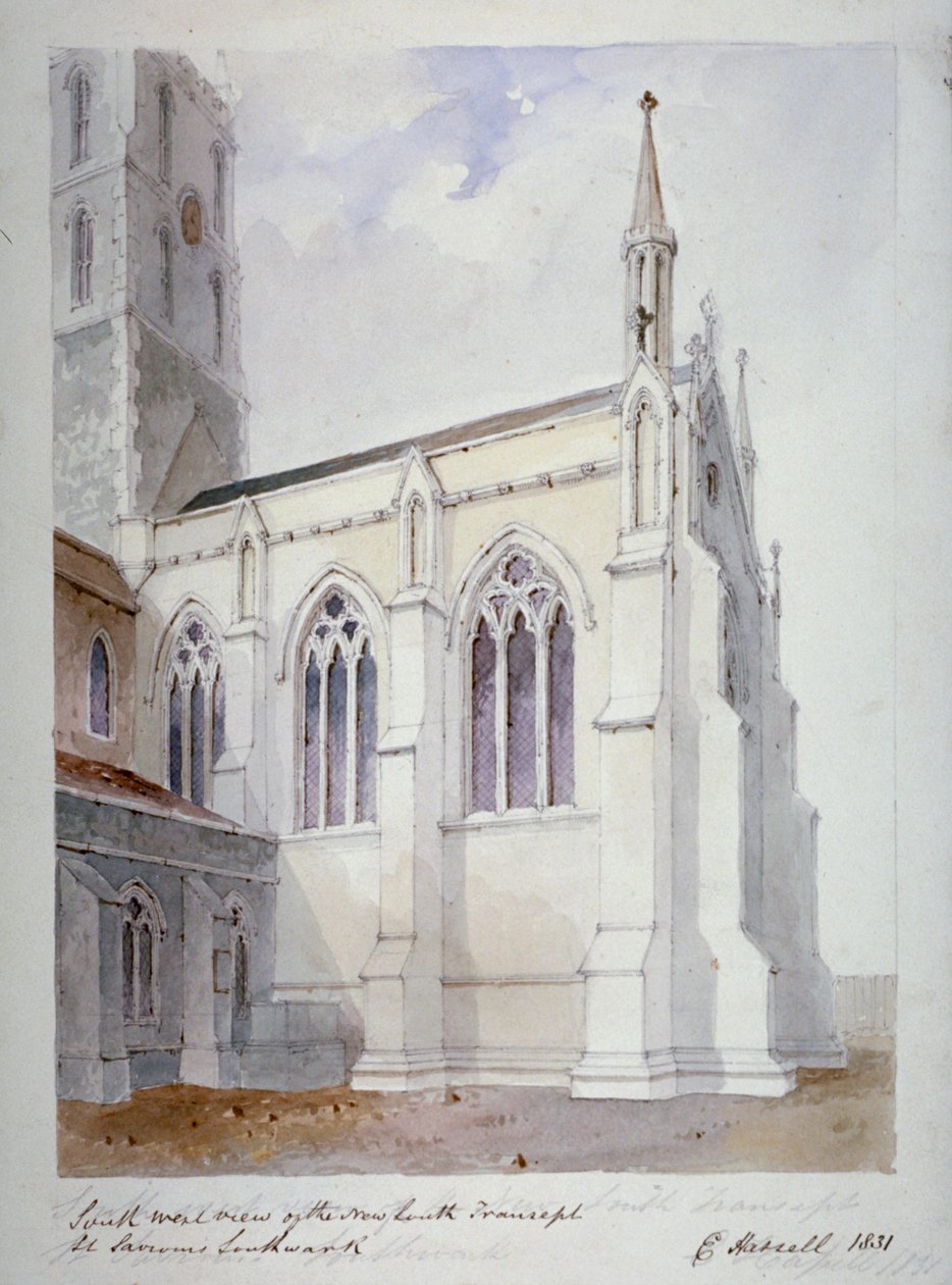 Southwark Cathedral, London by Edward Hassell