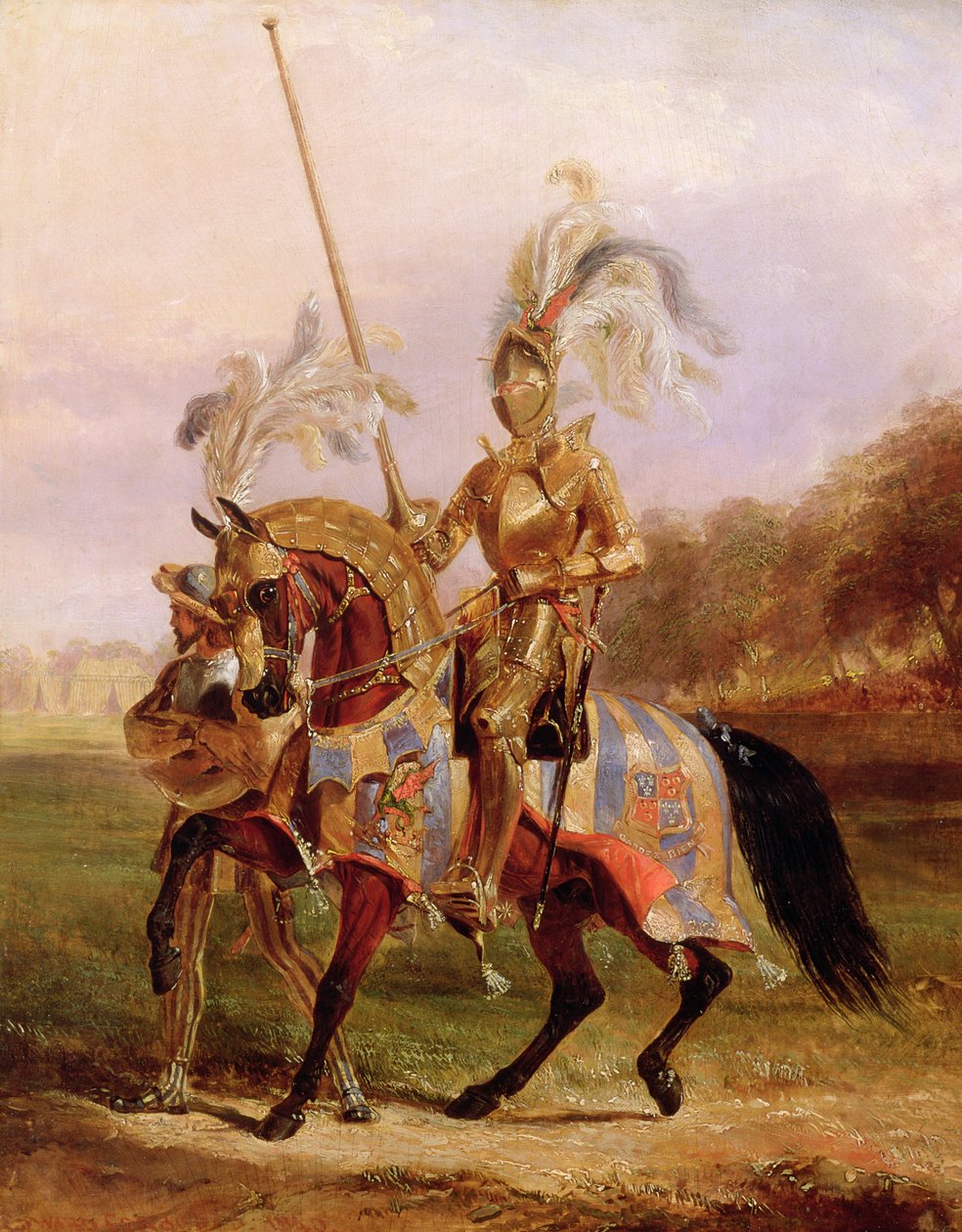 At Eglinton, Lord of the Tournament by Edward Henry Corbould