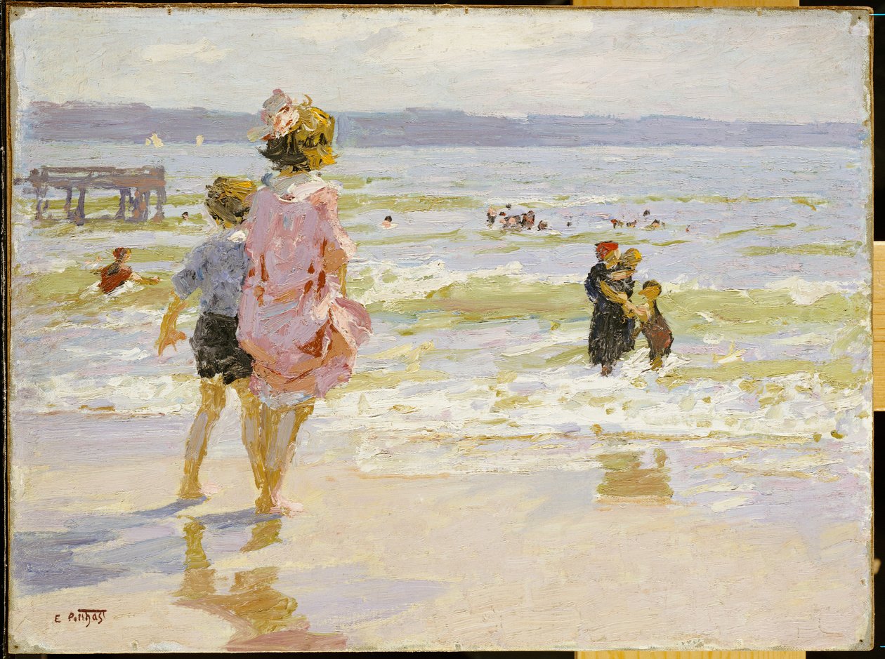 At the Seashore by Edward Henry Potthast