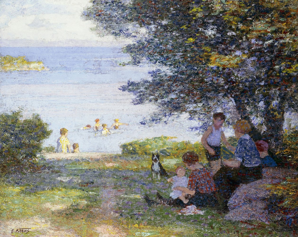By the Water by Edward Henry Potthast