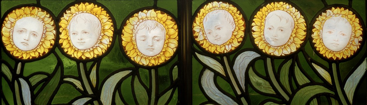 Mary, Mary, Quite Contrary, Flowers (detail) by Edward Holmes Jewitt