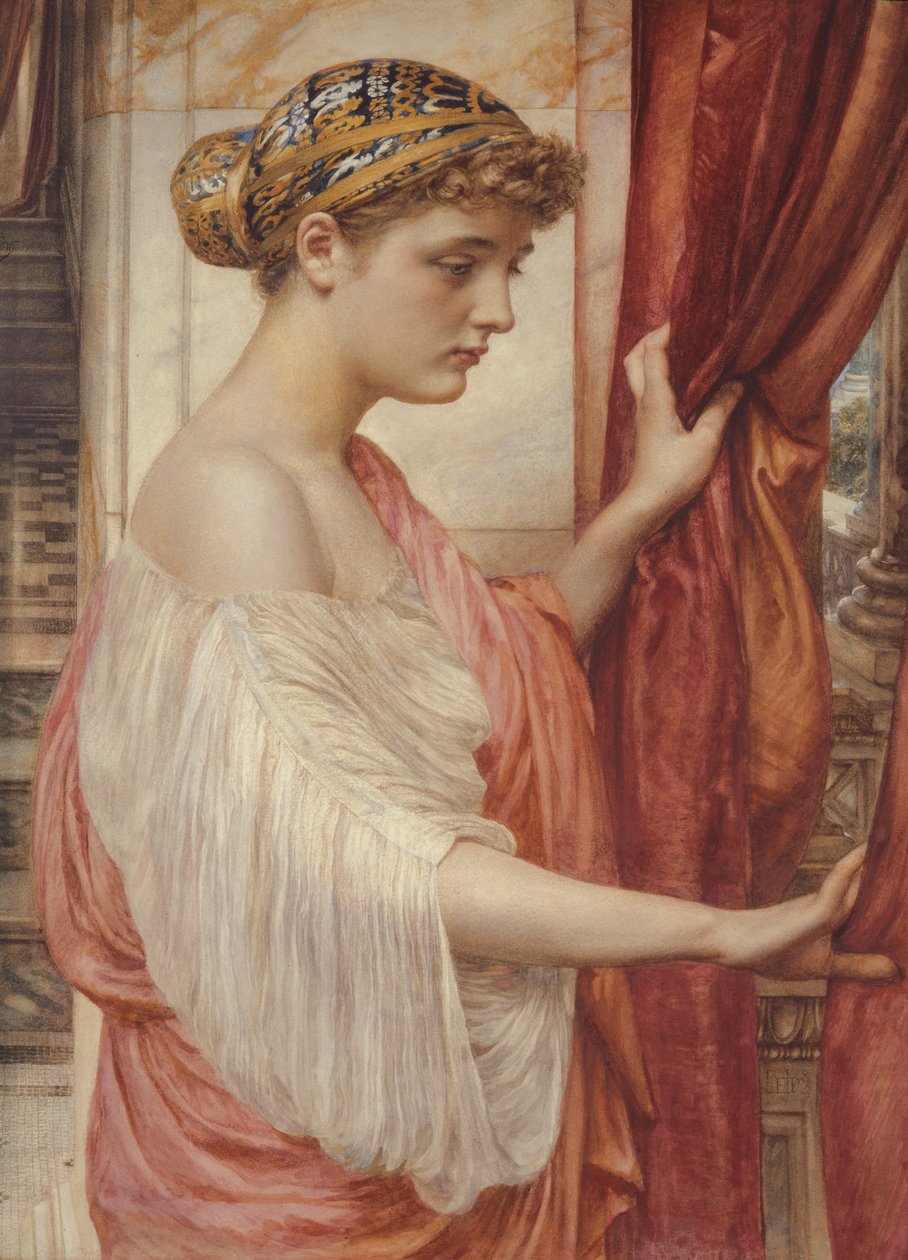 At the Window by Edward John Poynter